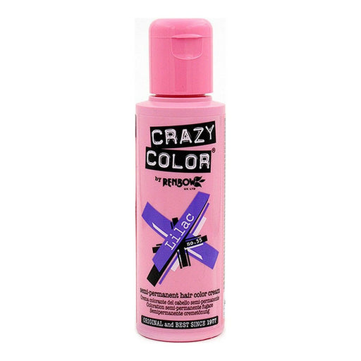 Semi-permanente Tönung Lilac Crazy Color Nº 55 (100 ml) (100 ml)
