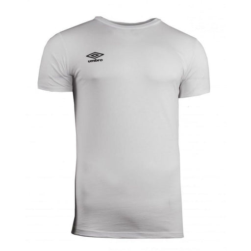 Herren Kurzarm-T-Shirt Umbro 64887U 096 Weiß