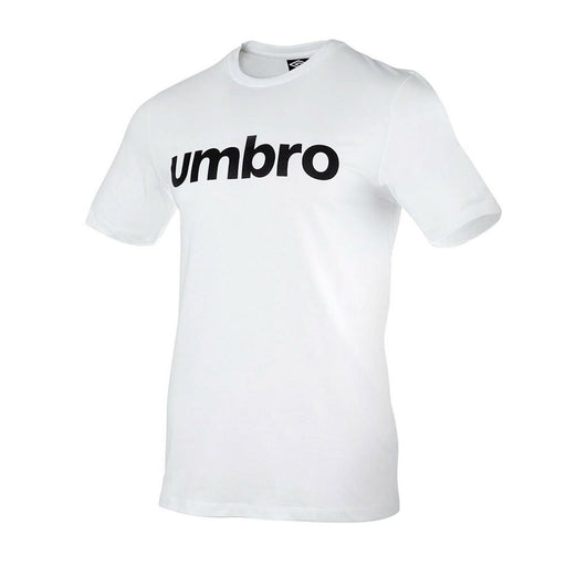 Herren Kurzarm-T-Shirt Umbro  LINEAR 65551U 13V Weiß