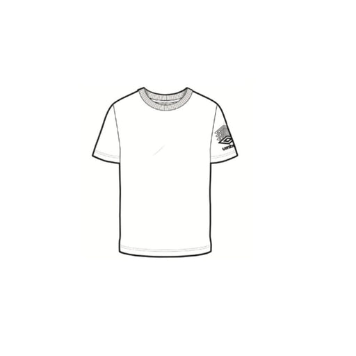 Herren Kurzarm-T-Shirt Umbro TERRACE 66207U 13V  Weiß