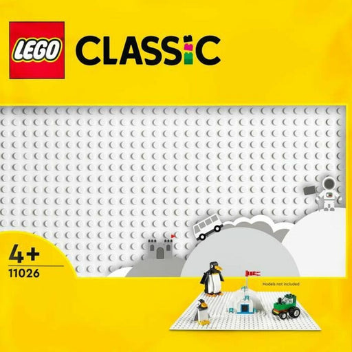 Standboden Lego 11026 Classic The White Building Plate Weiß