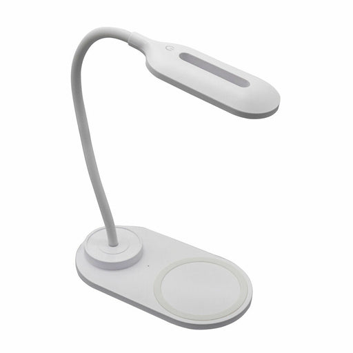 LED-Lampe mit kabellosem Ladegerät für Smartphones Denver Electronics LQI-55 Weiß 5 W