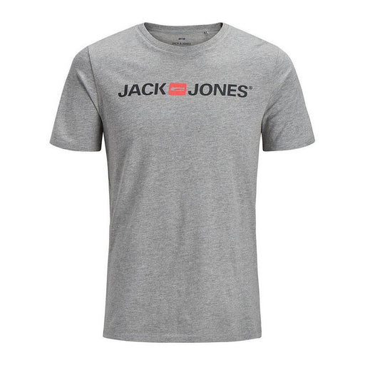 Herren Kurzarm-T-Shirt JJECORP LOGO TEE SS Jack & Jones 12137126 Grau
