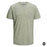 Herren Kurzarm-T-Shirt Jack & Jones 12171674 GRIN