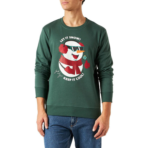 Herren Sweater ohne Kapuze JORTOON Jack & Jones 23149  grün