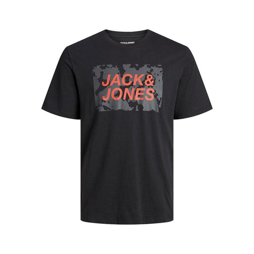 Herren Kurzarm-T-Shirt Jack & Jones TEE SS CREW NECK FST 12232356  Schwarz