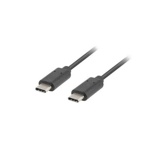 Kabel USB C Lanberg 480 Mb/s Schwarz