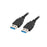 USB-Kabel Lanberg CA-USBA-30CU-0005-BK 500 cm