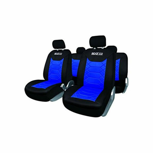 Sitzbezug-Set Sparco SPC1016AZ Blau (11 pcs)
