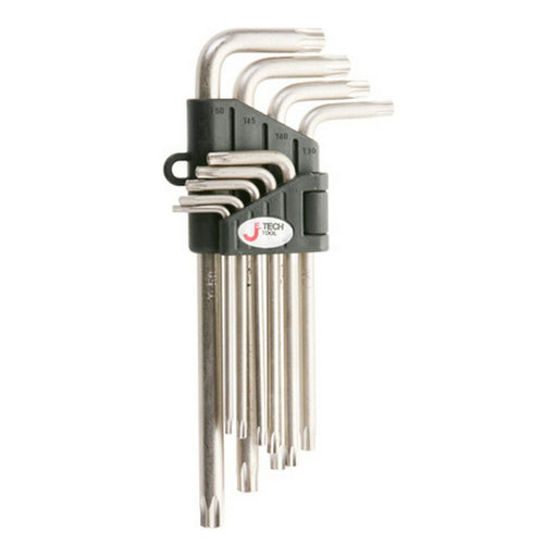 Schlüsselsatz Jetech Tool Torx TX10, 15, 20, 25, 27, 30, 40, 45, 50 9 uds