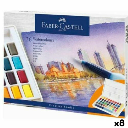 Wasserfarbenset Faber-Castell Creative Studio (8 Stück)