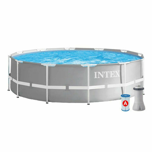 Schwimmbad Abnehmbar Intex 26712 6503 l 366 x 76 cm Aufbereitungsanlage für Schwimmbad (366 x 76 cm)