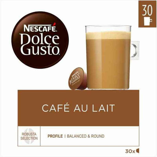 Kaffeekapseln Nescafé Dolce Gusto Cafe Au Lait 1 Stück 30 Stück