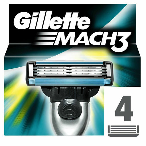 Rasiermesser Gillette Mach 3 (4 Stück)
