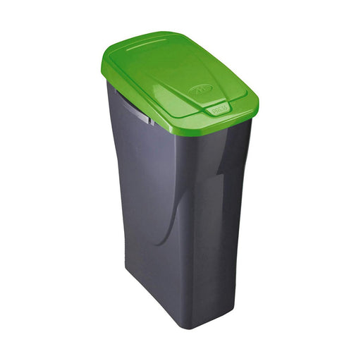 Papierkorb Mondex grün Schwarz/Grün Polypropylen Kunststoff 15 L