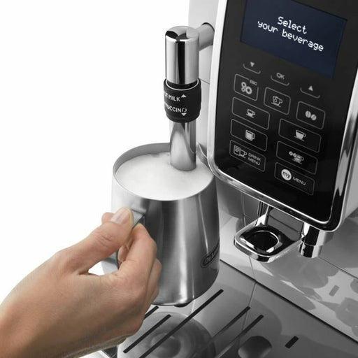 Superautomatische Kaffeemaschine DeLonghi ECAM 350.35.SB Silberfarben