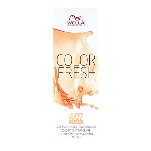 Semi-permanente Tönung Color Fresh Wella Color Fresh Nº 4/07 (75 ml)