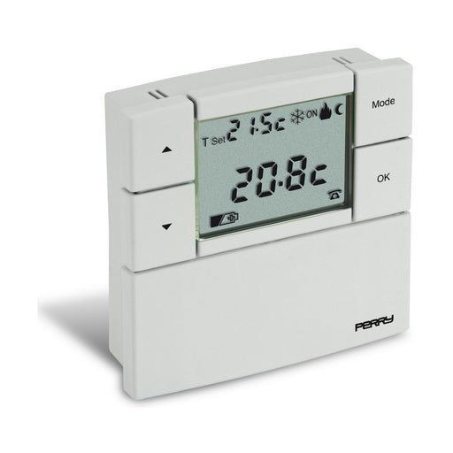 Thermostat Perry 03014 Digital Weiß