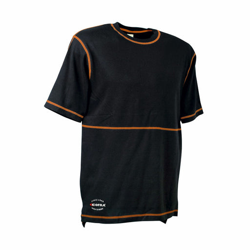 Kurzarm-T-Shirt Cofra Bilbao Schwarz