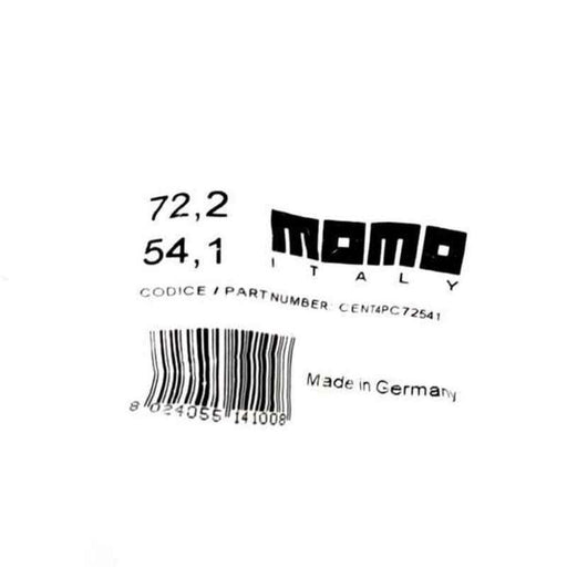 Felgenzentriersatz Momo 4 uds CB 72,2 CB 54,1