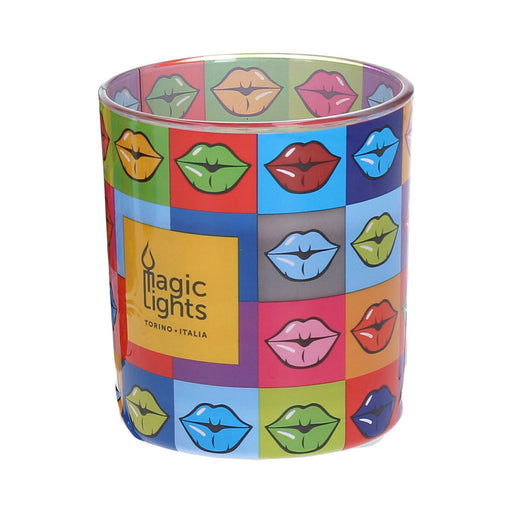 Kerze Magic Lights Lippen (7,5 x 8,4 cm)