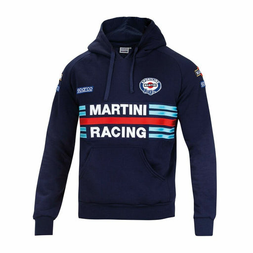 Sweater mit Kapuze Sparco Martini Racing Größe M Marineblau