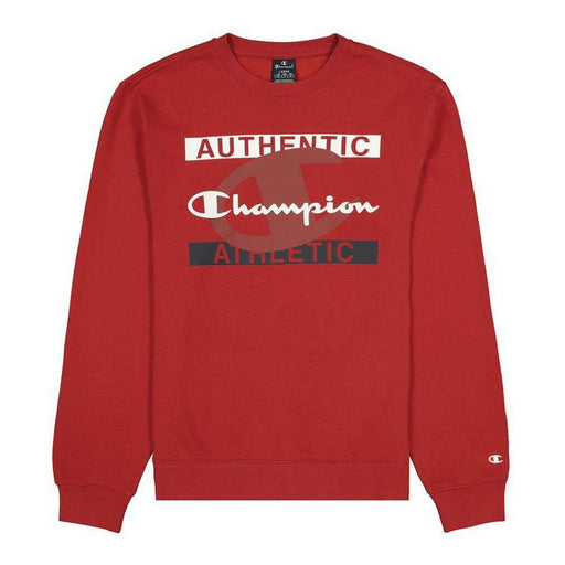 Herren Sweater ohne Kapuze Champion Authentic Athletic Rot