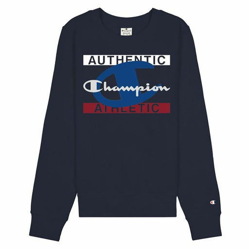 Herren Sweater ohne Kapuze Champion Authentic Athletic Dunkelblau