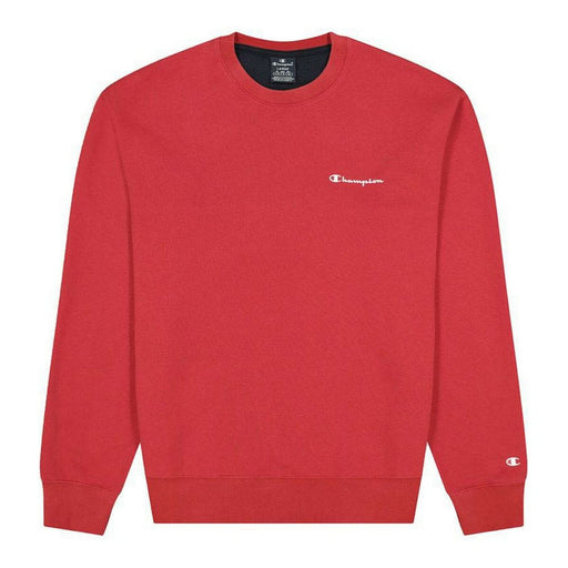 Kinder-Sweatshirt Champion Spliced Script Logo Rot