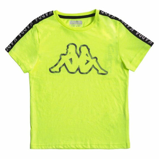 Kurzarm-T-Shirt für Kinder Kappa Skappa K Zitronengrün