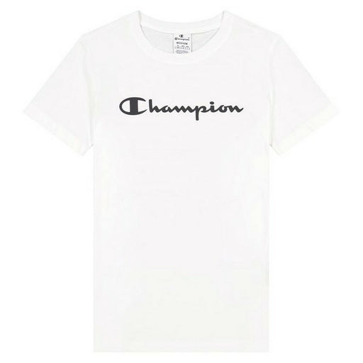 Damen Kurzarm-T-Shirt Champion Big Script Logo