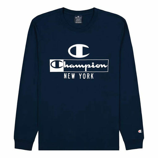 Herren Sweater ohne Kapuze Champion Legacy Graphic New York Blau