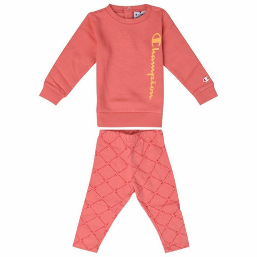 Trainingsanzug für Babys Champion Lachsfarben