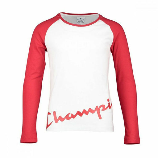 Langarm T-Shirt für Kinder Champion Weiß