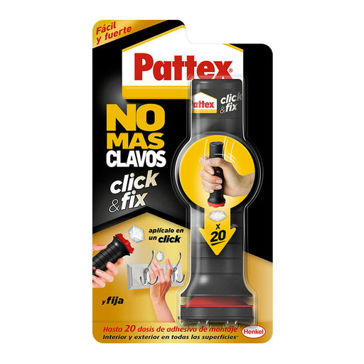 Sekundenkleber Pattex click & fix 30 g Weiß Nudeln