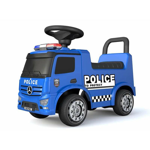 Rutschauto Injusa Mercedes Police Blau 28.5 x 45 cm
