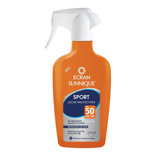 Körper-Sonnenschutzspray Ecran Sunnique Sport Sonnenmilch Spf 50 (300 ml)