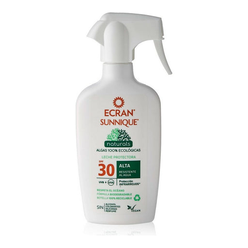 Körper-Sonnenschutzspray Ecran Sunnique Naturals Sonnenmilch SPF 30 (300 ml)