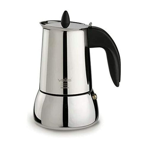 Italienische Kaffeemaschine Valira ISABELLA 6T Schwarz Stahl 6 Tassen