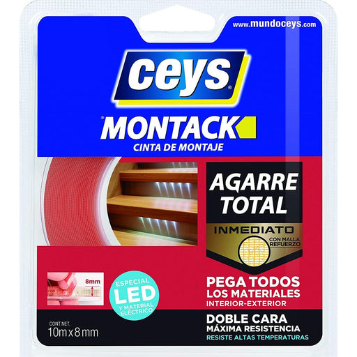 Klebeband Ceys Montack (10 m x 8 mm)