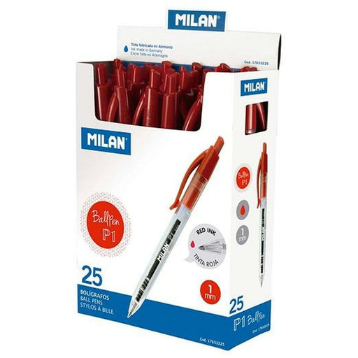 Stift Milan P1 Rot 1 mm (25 Stücke)