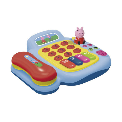 Pädagogisches Spielzeug Peppa Pig Festnetztelefon Peppa Pig Blau