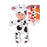 Baby-Puppe Reig Plüschtier Kuh 25 cm