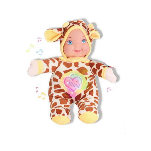 Baby-Puppe Reig Musikalisches Plüschtier 35 cm Giraffe