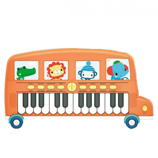 Spielzeug-Klavier Fisher Price Elektronisches Klavier Bus (3 Stück)
