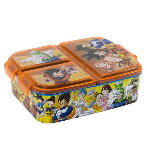 Lunchbox mit Fächern Dragon Ball 20720 (6,7 x 16,5 x 19,5 cm)