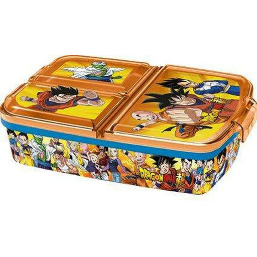 Lunchbox mit Fächern Dragon Ball 20720 (6,7 x 16,5 x 19,5 cm)