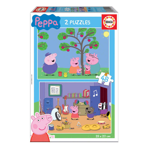 Kinderpuzzle Educa Peppa Pig (2 x 48 pcs)
