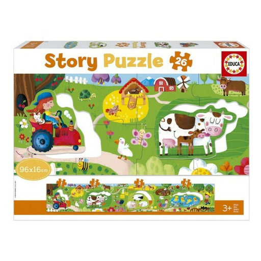 Baby-Puzzle: Bauernhof Story Educa (26 pcs)