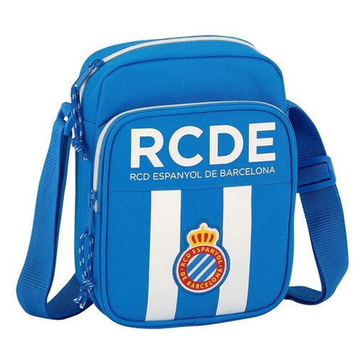 Schultertasche RCD Espanyol 611753672 Blau Weiß (16 x 22 x 6 cm)